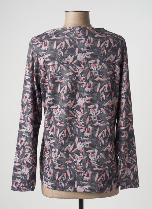 Pull stretch manches longues rose DAMART femme