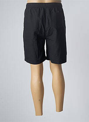 Short de bain tissage popeline noir STOOKER homme