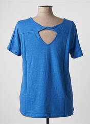 T-shirt bleu ÉTYMOLOGIE pour femme seconde vue