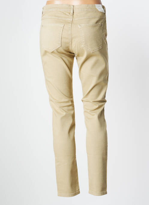 Jeans coupe slim beige KANOPE pour femme