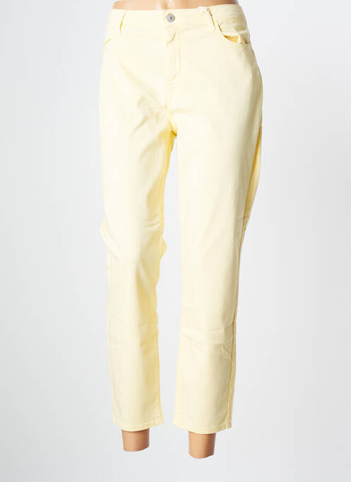 Pantalon 7/8 jaune KANOPE pour femme