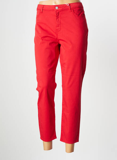 Pantalon 7/8 rouge KANOPE pour femme