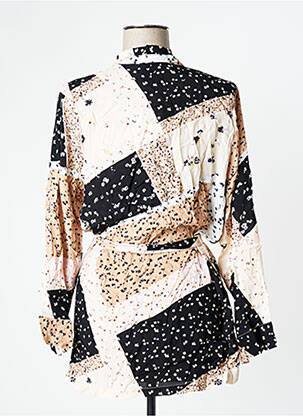 Veste kimono manches longues beige ICHI femme