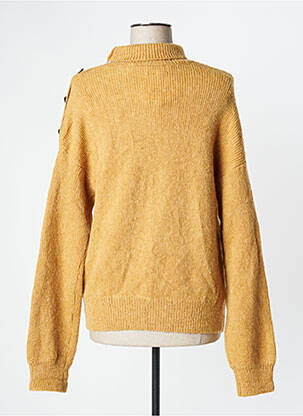 Pull resserrée sur le bas manches longues jaune MKT STUDIO femme