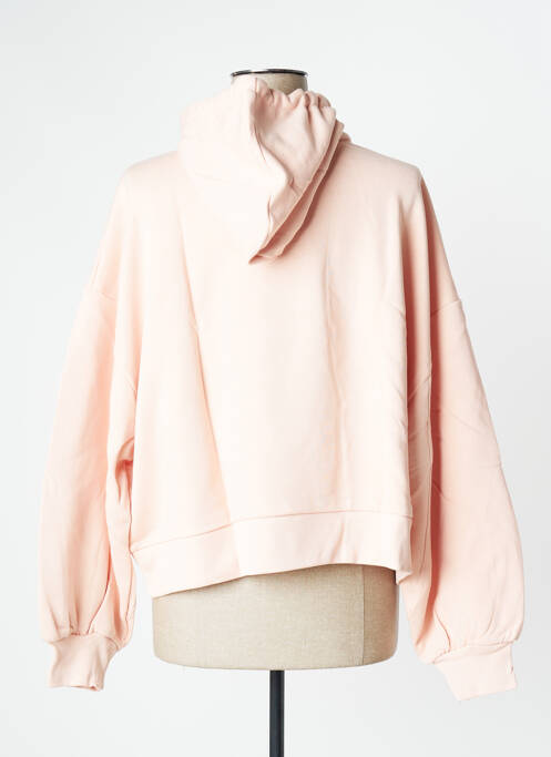 Sweat-shirt à capuche rose PEPE JEANS pour femme