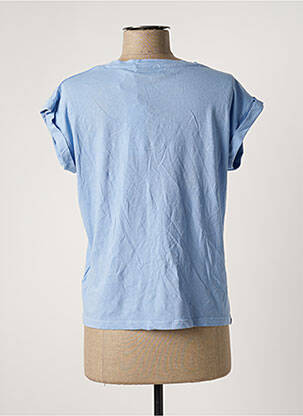 T-shirt coupe droite manches courtes bleu JANE BLUE femme