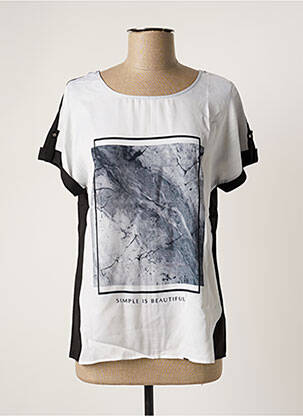 T-shirt gris SALSA pour femme