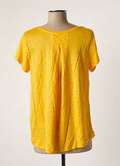 T-shirt jaune NOTSHY pour femme seconde vue