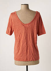T-shirt orange NOTSHY pour femme seconde vue