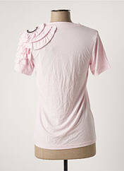 T-shirt rose VUE SUR MER pour femme seconde vue