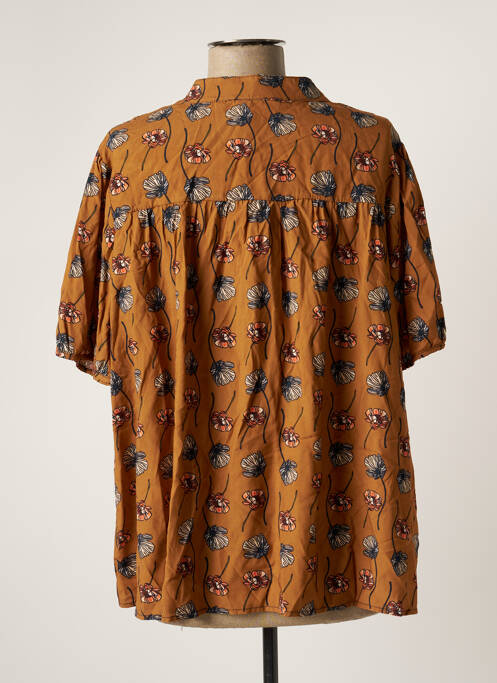 Blouse marron PAKO LITTO femme