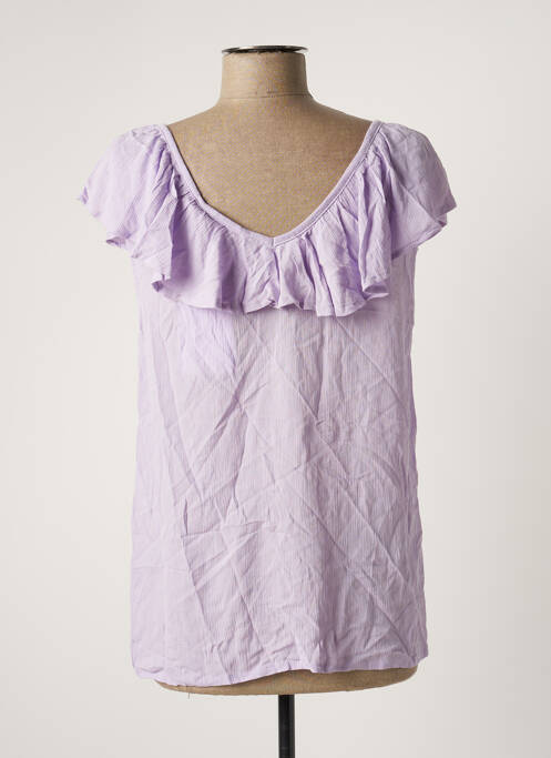 Blouse violet ICHI pour femme