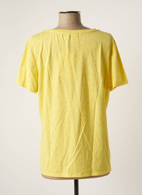 T-shirt jaune ICHI pour femme