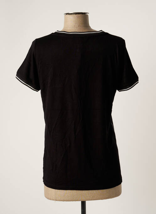 T-shirt noir COMMA, pour femme