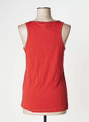 Top stretch sans manche marron PAKO LITTO femme