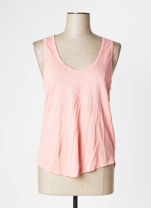 Top stretch sans manche rose NOTSHY femme