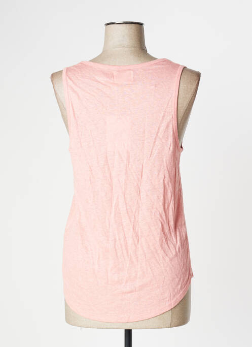 Top stretch sans manche rose NOTSHY femme
