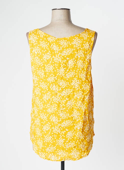 Top jaune ICHI pour femme