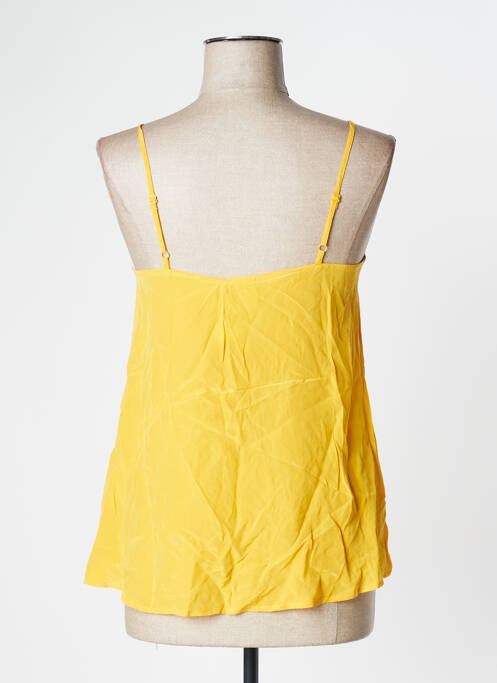 Top jaune ICHI pour femme