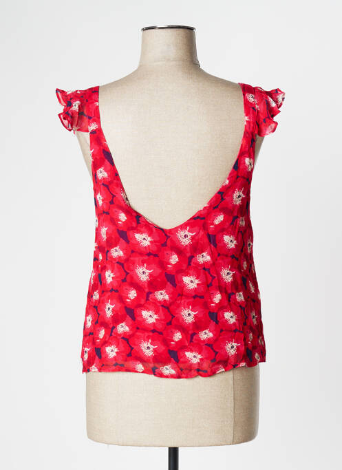 Top rouge LA PETITE ETOILE pour femme