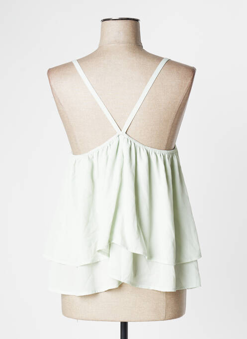Top vert ICHI pour femme