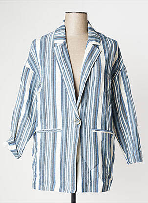 Blazer poches bleu PAKO LITTO femme