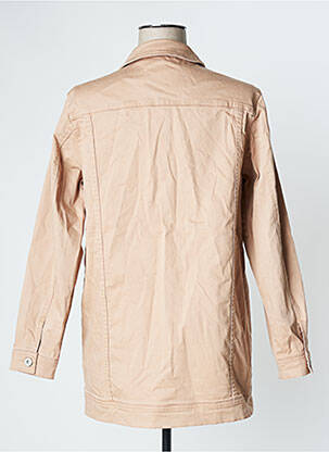 Veste casual coupe droite beige ICHI femme