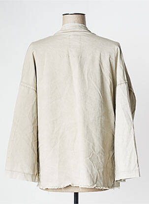 Veste casual coupe droite vert PAKO LITTO femme
