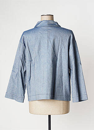 Veste casual coupe droite bleu COMMA, femme