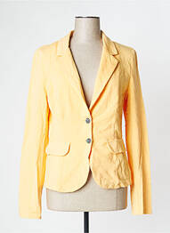 Blazer poches jaune PAKO LITTO femme