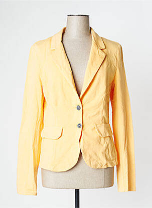Blazer poches jaune PAKO LITTO femme