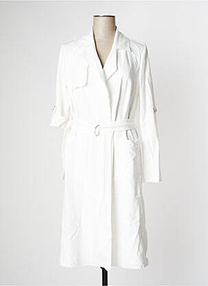 Veste casual blanc COMMA, pour femme