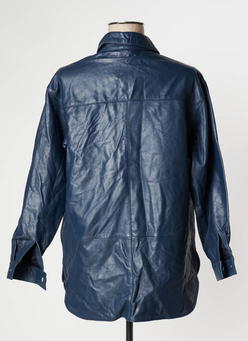 Veste casual bleu ICHI pour femme