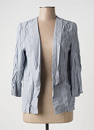 Veste chic col rond bleu BEST MOUNTAIN femme