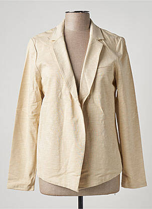 Blazer manches longues beige DESIGUAL femme