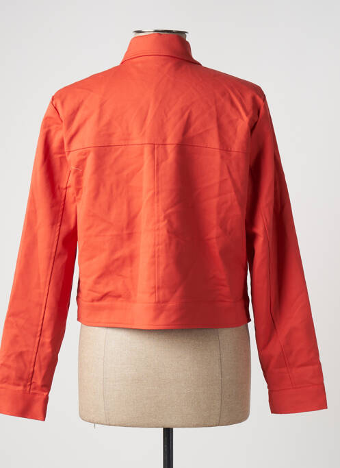 Veste casual orange ICHI pour femme