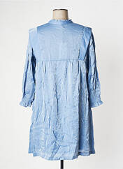 Robe courte bleu ORFEO pour femme seconde vue