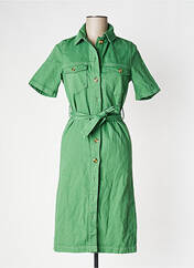 Robe mi-longue vert LABDIP pour femme seconde vue