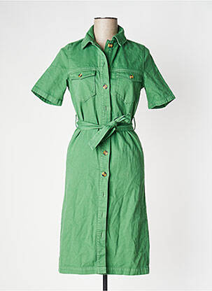 Robe mi-longue vert LABDIP pour femme