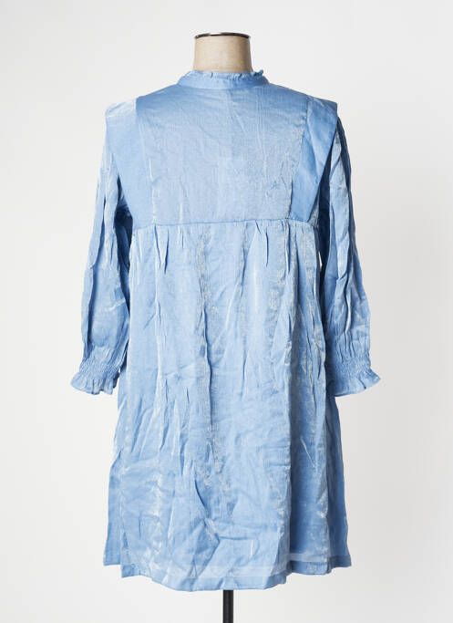Robe courte bleu ORFEO pour femme