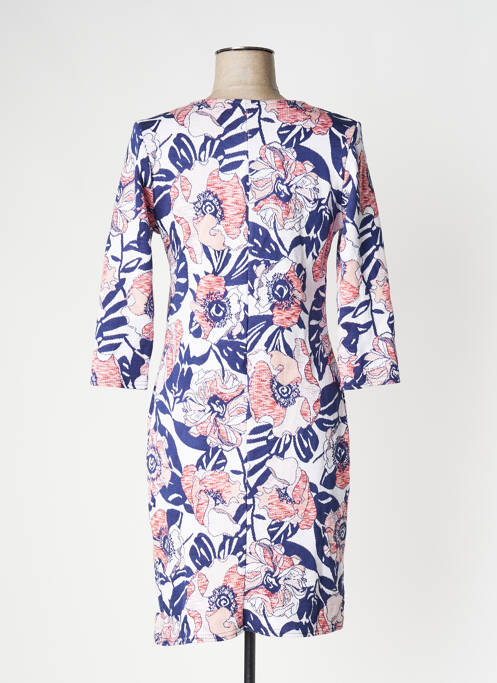 Robe mi-longue bleu LE SINGE DE JULIE pour femme