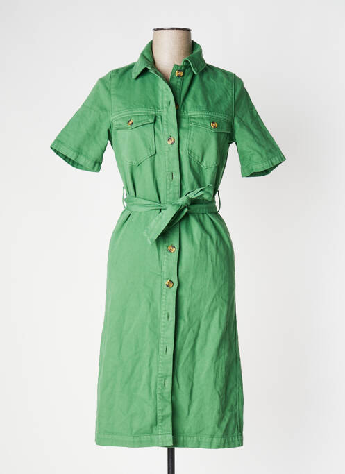 Robe mi-longue vert LABDIP pour femme