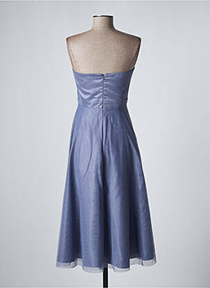 Robe mi-longue sans manche sans manche violet VERA MONT femme