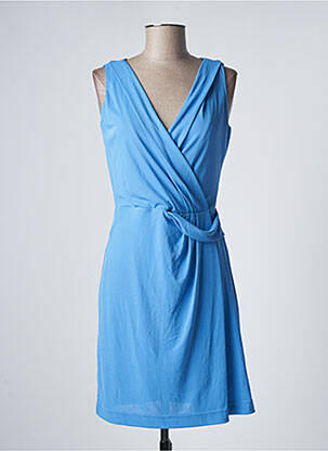Robe mi-longue sans manche sans manche bleu TRAMONTANA femme