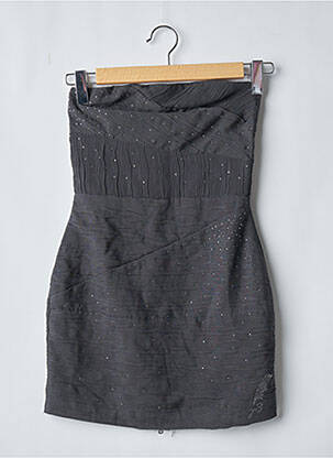 Robe courte sans manche sans manche gris PEPE JEANS femme