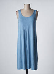 Robe mi-longue bleu ICHI pour femme seconde vue