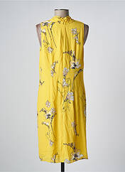 Robe mi-longue jaune S.OLIVER pour femme seconde vue
