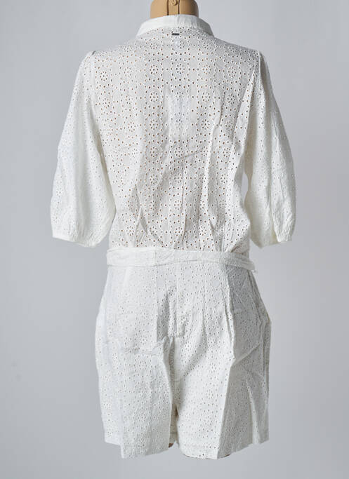 Combishort blanc PEPE JEANS pour femme