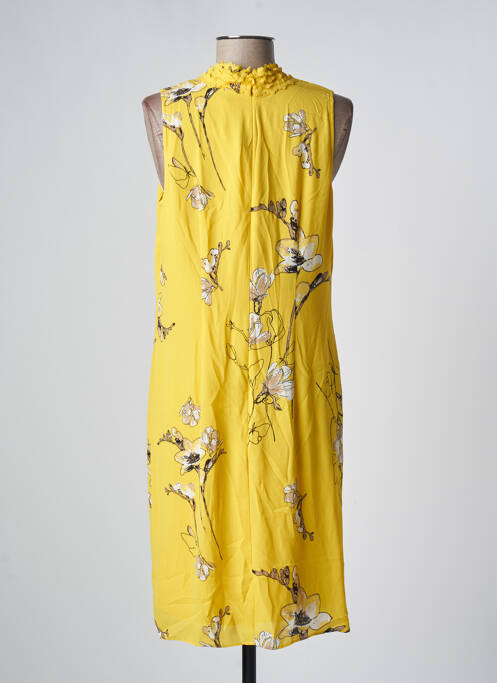 Robe mi-longue jaune S.OLIVER pour femme