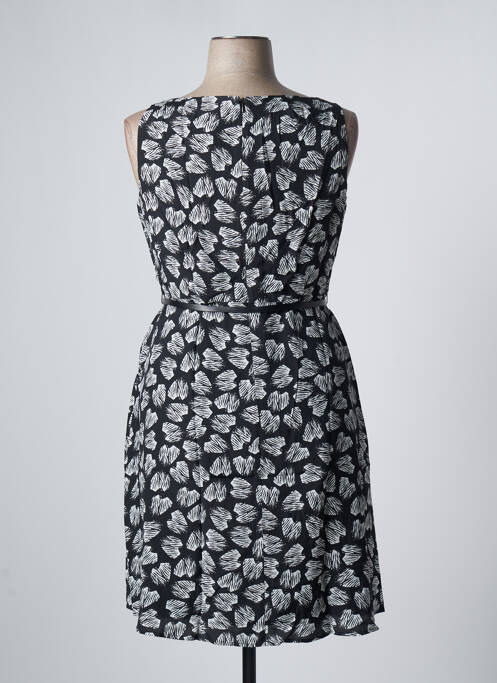 Robe mi-longue noir COMMA, pour femme